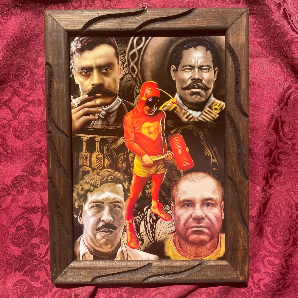 CHAPULIN COLORADO WOOD FRAME PAINTING